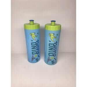 New Boy's Water Bottles Dinosaurs 16oz Pop Top